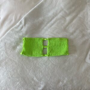 PacSun Neon Green Bikini Top